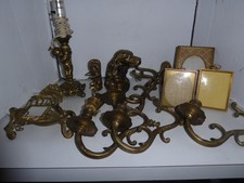 Mixed lot of Vintage Brass collection picture