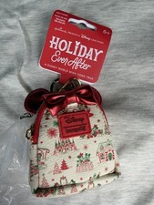 Disney Hallmark Holiday Ever After Mini Loungefly Bag Charm Mickey Minnie NWT picture