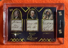 LEWIS/CLARK/SACAGAWEA 2022 SUPER PRODUCTS PIECES OF THE PAST PT-9 PIECES TRIOS picture