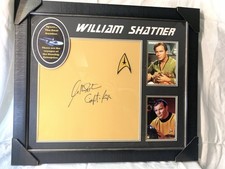 Star Trek William Shatner Captain James T Kirk Signed Memorabilia $325 OBO picture