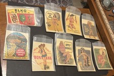 Vintage Water Transfer Decal  lot of 9 NOS picture