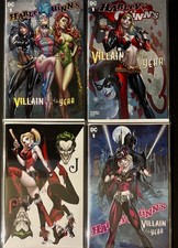 Harley Quinn’s Villain Of The Year #1 VARIANT LOT-  J Scott Campbell-  NM to NM+ picture