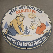 VINTAGE 1960 KEEP OUR FORESTS BEAUTIFUL 12