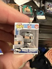 2026 Topps Flagship Football Max Crosby Mini Funko Super Box Exclusive picture