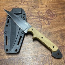 DISCONTINUED/RARE CRKT DRAGON 2010DK FIXED BLADE KNIFE W/ORIGINAL SHEATH picture