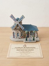 Vintage Lefton Roadside U.S.A. Collection — Deep Rock Gas Station (Limited... picture