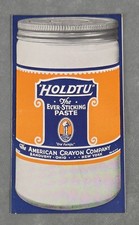 Vintage AMERICAN CRAYON COMPANY Advertising HOLDTU PASTE Booklet OLD FAITHFUL picture