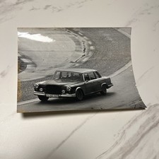 Original period photo photo press factory photo Mercedes Benz camouflage cap Erlkönig 1962 picture