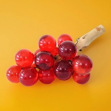 Vintage GRANOBY Original LUCITE Driftwood GRAPES Acrylic MCM Cluster 1960s 70s picture