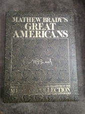 1976 Mathew Brady Great Americans Photo Portfolio #591/2500 Lincoln Civil War picture