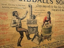 Frank Siddalls Vintage Soap Advertising Crate General Store Box AMAZING LABEL picture