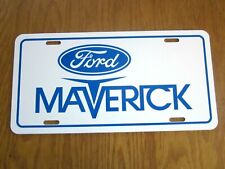 Ford MAVERICK tag license car plate 1970 1971 1972 1973 1974 1975 1976 1977 picture