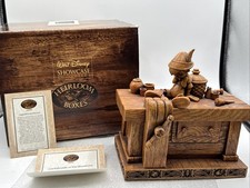 Disney Olszewski Pinocchio on Geppetto’s Workbench Heirloom Box Enesco 2008 picture