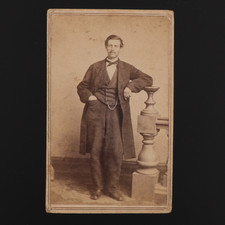 CDV Carte de Visite of a Handsome Man from Washington, D.C. #881 picture