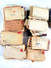 HUGE WW1 WW2 Soldier Letters NORTON Kansas Larned French Germany homefront picture