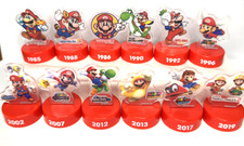 Super Mario 35th Anniversary 7-Eleven Japan Exclusive Complete Set 12 Acrylic Fi picture