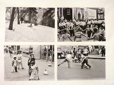 New York Vintage Postcards - Set of 15, wall art,wall decor, bathroom wall art picture