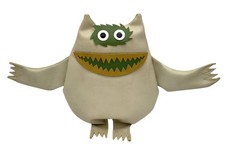 Vintage 1960s 70s Nauga Monster Naugahyde Uniroyal Advertising Doll Cream Green picture