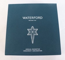 Waterford Christmas Annual Snowstar Ornament 2025 1077826 $110 New picture