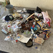 Large Resale Lot Miscellaneous Crafting Jewelry, Including Old Costume, Jewelry picture