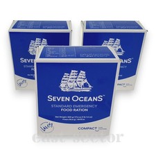 Seven Oceans HALAL 3-Pack 500g Emergency Food Ration Meal NATO Survival MRE Bars picture