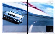 2002 Mercedes Benz SLK32 AMG 2-page Original Advertisement Print Art Car Ad J473 picture