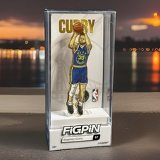 Figpin Stephen Curry Chase Gold Enamel Pin #S7 - NBA Golden State Warriors CITY picture