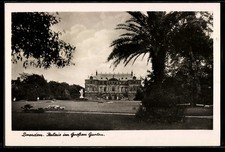 Dresden, Palace in the Great Garden, Postcard picture