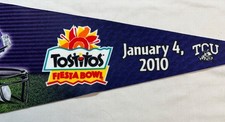 2010 TCU Texas Christian University Fiesta Bowl Football Pennant picture