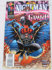 The Night Man/Gambit #1 Mar. 1996 Malibu Comics picture