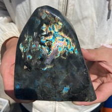 1080g Natural Rare Labradorite Quartz Crystal Mineral Specimen Healing picture