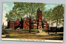 c1910 Indiana State Normal School Terre Haute Indiana Vintage Postcard picture