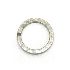 Bulgari BVLGARI Silver Key Ring SV925 3.3cm Jewelry Used Excellent picture