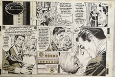 Original Barbara Cartland Sunday Strip By Gray Morrow 5-23-82 picture