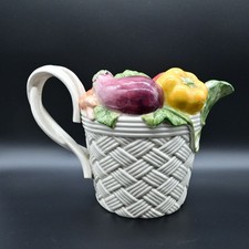 Vintage 1995 Fitz & Floyd Vegetable Garden Pitcher picture