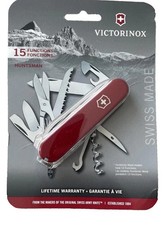 Victorinox 15 function Swiss Army Knife # 1.3713 Red Huntsman NEW. picture