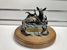 1984 “Vision Of The Wapiti” 1994 Bronze Sculpture By Dennis Jones picture