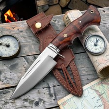 Handmade D2 Steel 10 Inches Hunting Knife, Bushcraft knife , camping knife picture