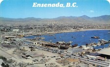 Postcard Mexico: Panoramic View, Ensenada, Baja California,  1960's picture