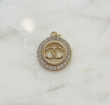 Designer Rhinestone Gold 23mm | set of 1 picture