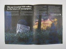 Print Ad We Just Invested $30 Million Future Newspapers Crown Zellerbach 1960s picture