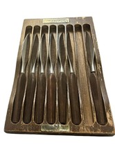 vintage MCM Washington Forge Town & Country steak knife set picture