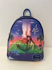 💜💚 Disney Loungefly - Pixar short “I Lava You” Mini Backpack NWT picture