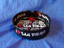 I Love San Diego Ceramic Ashtray Souvenir Trinket Keeper  picture