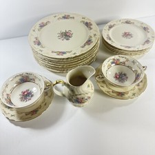 THOMAS IVORY BAVARIA GERMANY US ZONE Wild Rose Vintage Set Very Rare 1946 1949 picture