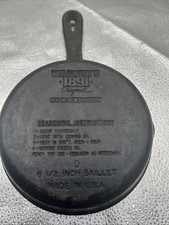 Vintage Wagner’s 1891 Original Cast Iron Skillet 
