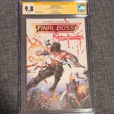 CGC 9.8 Final Boss #2 (2023) CGC Signature Series Signed Tyler Kirkham picture