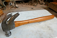 Antique DOUBLE NAIL CLAW HAMMER PAT. NOV 4 1902 Carpenter Cabinetmaker Home Barn picture