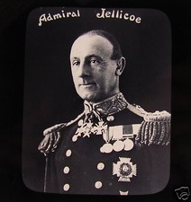 Glass Magic lantern slide ADMIRAL JELLICOE WW1 BRITISH NAVY picture