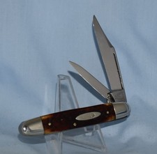 RARE VINTAGE W R CASE & SONS ROGERS BONE JACK KNIFE 62055LP 1905-14 SUPER NICE picture